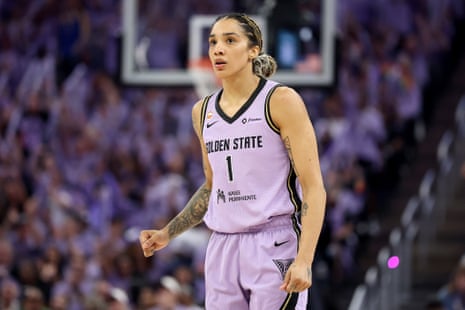 Gabby Williams is coming up big for Golden State down the stretch.