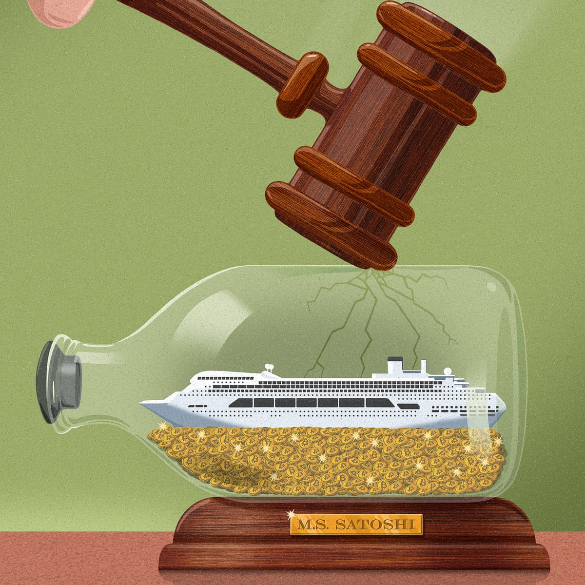 The Disastrous Voyage Of Satoshi The World S First Cryptocurrency Cruise Ship Cryptocurrencies The Guardian