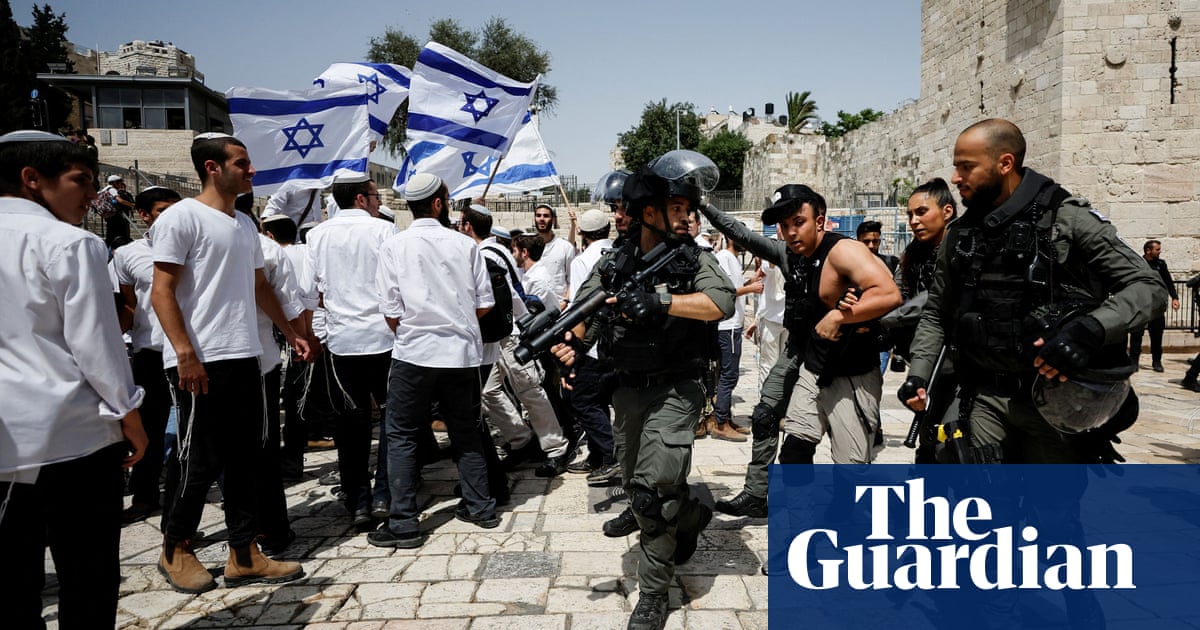 Tensions high in Jerusalem before rightwing Israeli flag parade