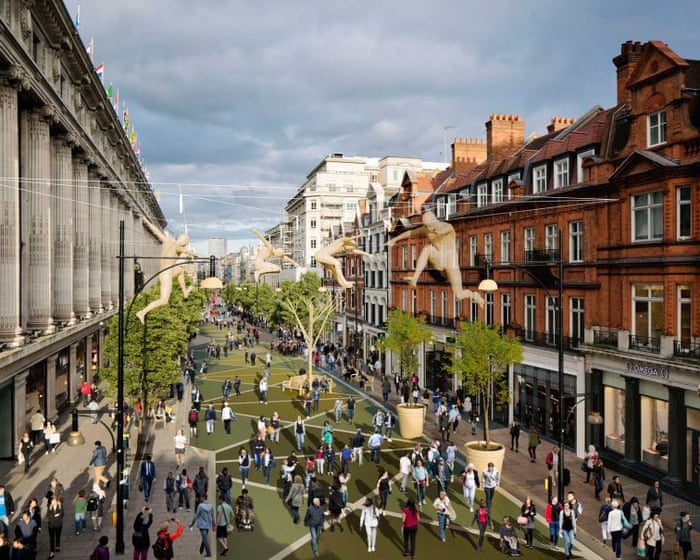 We’ve made Oxford Street traffic-free – and that’s just the start. Soon there’ll be green spaces for arts and music too | Sadiq Khan