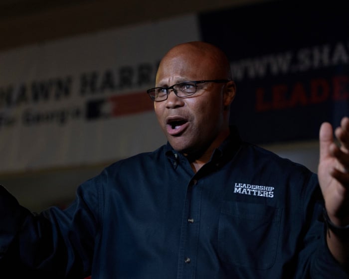 Democrat and Republican head to Georgia runoff election for Marjorie Taylor Greene’s seat – US politics live