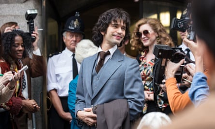 Ben Whishaw in A Very English Scandal, nominated for best supporting actor in a limited series or TV movie.