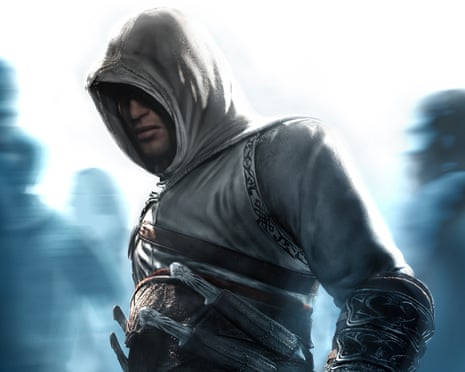 Altair final. You wouldn’t expect such a cocktail of history and sci-fi from the original key art. Credit: Ubisoft Assassin's Creed 15th anniversary, for High Scores