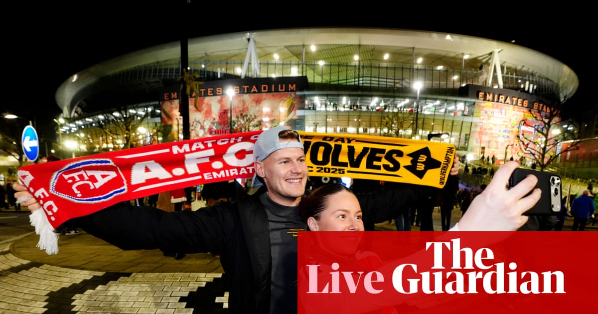 Arsenal v Wolves: Premier League live