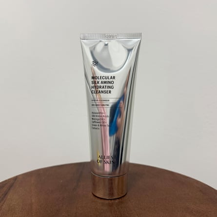 Allies of Skin Molecular Silk Amino hydrating cleanser.