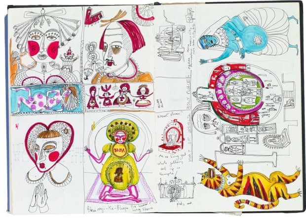 Grayson Perry Map of world holy places