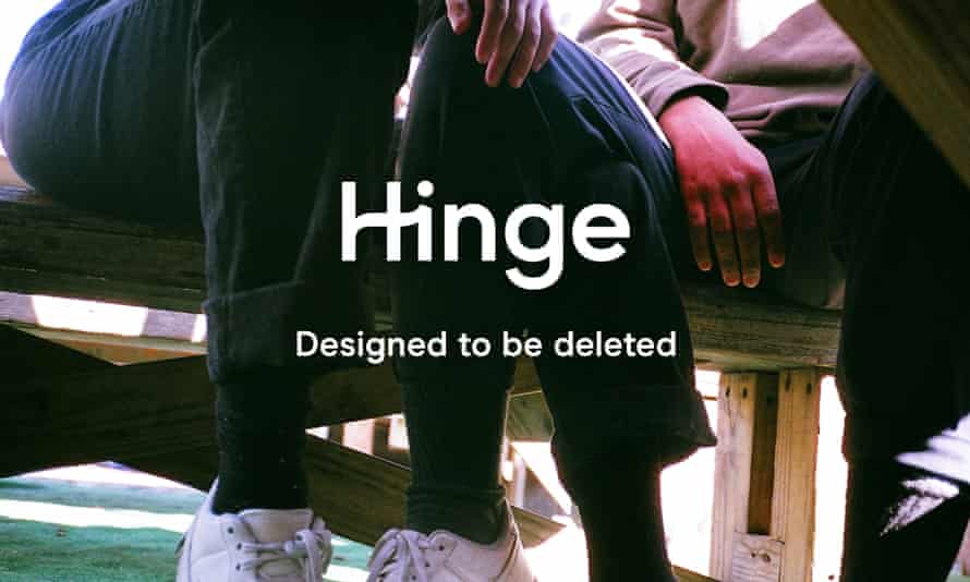 A page from the Hinge dating app.