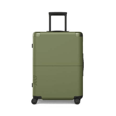 July Checked Suitcase