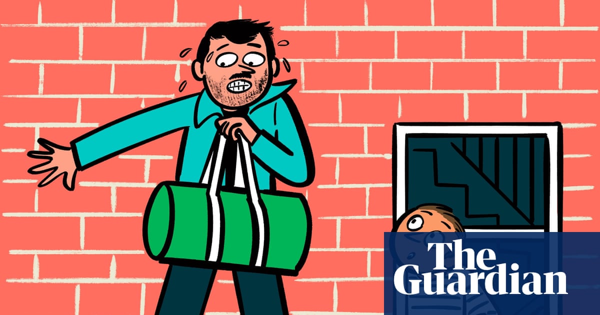 My big night out: I was hungover and locked in an apartment. The only escape? A high, narrow window ledge