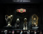 ‘These are artifacts from history’: exhibition celebrates objects of sporting victory