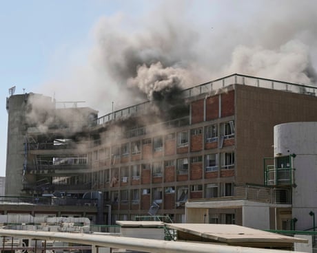Israel attacks Iran’s Arak heavy water reactor as Iran hits Israeli hospital