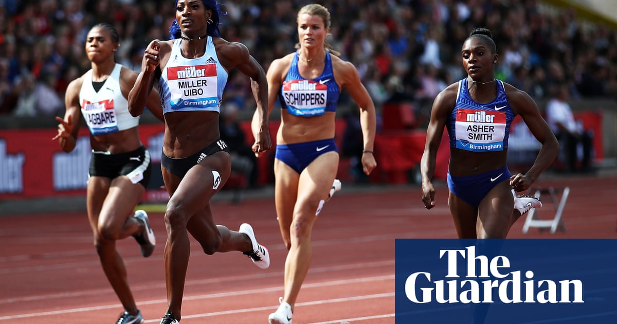 Dina Asher-Smith finishes second in Birmingham to boost Qatar hopes