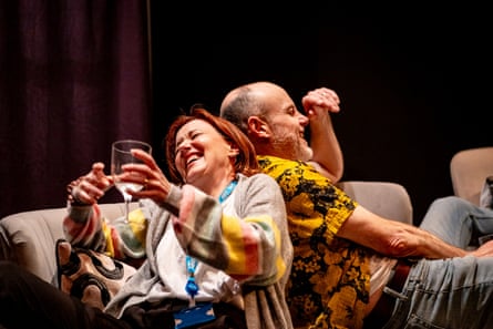 Kacey Ainsworth and Liam Tobin in Jab