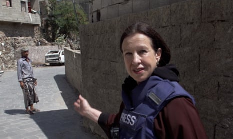 Lyse Doucet on a recent trip to Yemen.