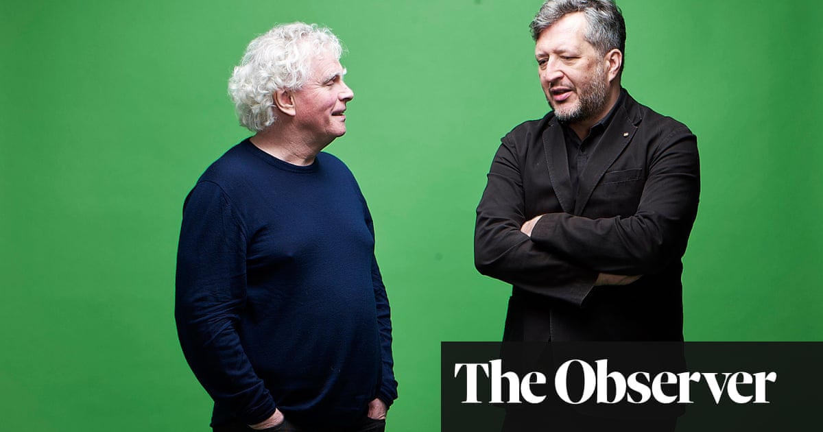 ‘You’re one of the more normal composers’: Simon Rattle and Thomas Adès swap notes
