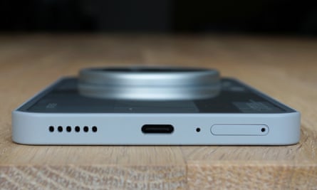 Nothing Phone 3a Pro USB-C port.