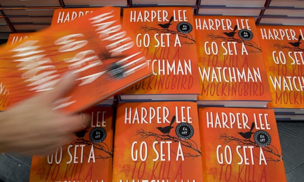 Copies of Go Set a Watchman on display on the day of release in 2015.