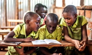 Students at a Bridge International Academies school in Kampala, Uganda.