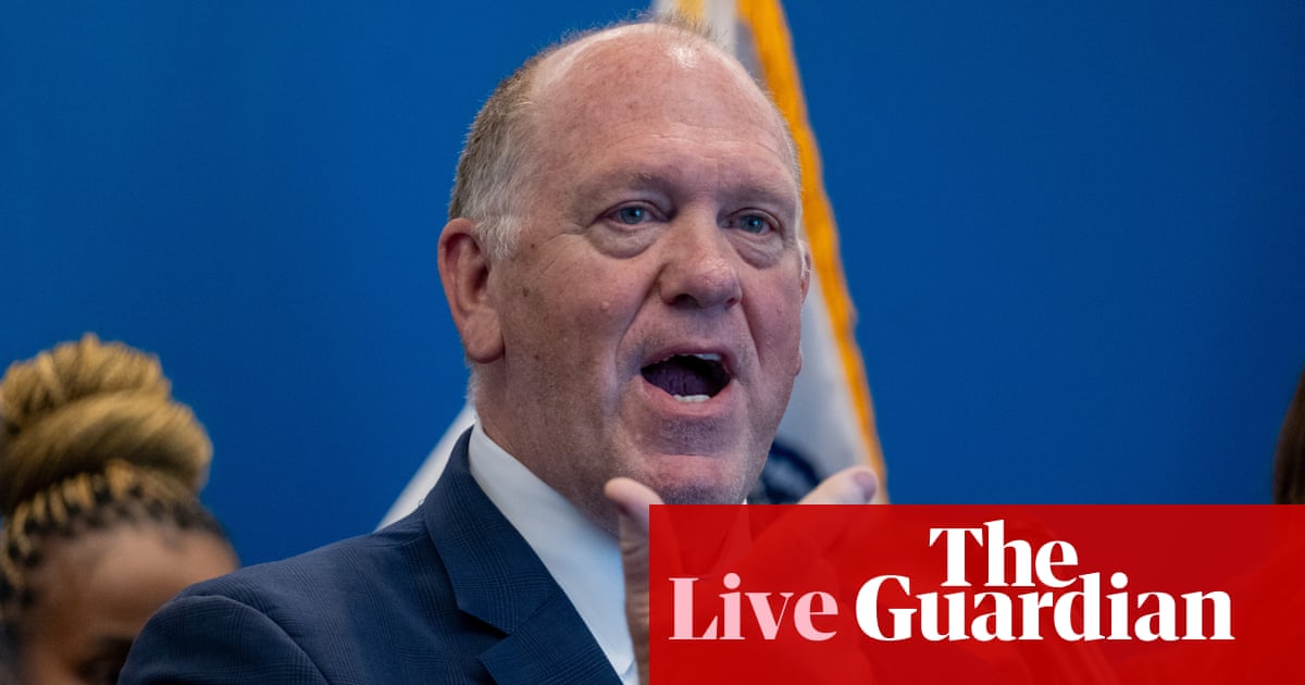 ‘We’re gonna flood the zone’: Trump’s border czar says immigration officials to escalate operations in sanctuary cities - live