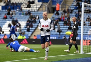 Premier league: liverpool and chelsea beat spurs leicester & #039; in top four - live! 4 gareth bale finishes off the foxes.