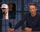 Seth Meyers on Trump’s fixation on men’s bodies: ‘Why are you so weird?’