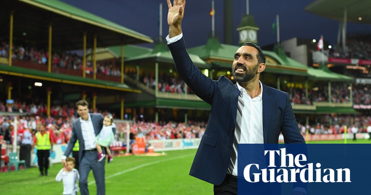 Indigenous AFL legend Adam Goodes 'Growing up, I knew I was different' Adam Goodes The Guardian Indigenous AFL legend Adam Goodes 'Growing up, I knew I was different' Adam Goodes The Guardian