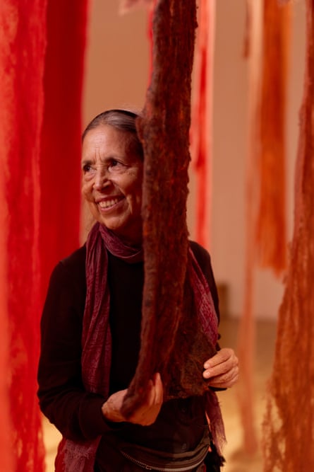 'My work was acknowledged for the first time as a work that had meaning and importance' …Vicuña at her Whitechapel show.