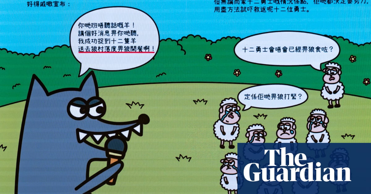Five stand trial for sedition in Hong Kong over children’s books about sheep