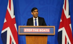 Rishi Sunak gives an update on the plan to "stop the boats" and illegal migration on 7 December 2023.