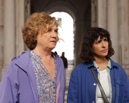 Ana Wagener and Inma Cuesta in If It’s Tuesday, It’s Murder.