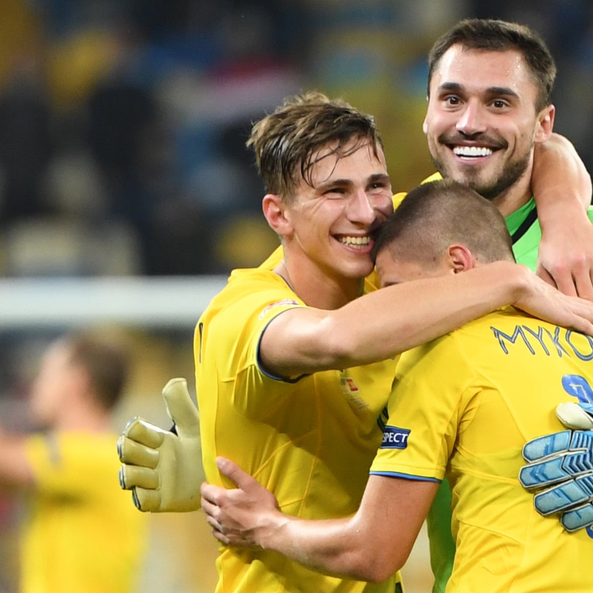 Nations League Ukraine Shock Spain Germany And Switzerland Draw Thriller Nations League The Guardian