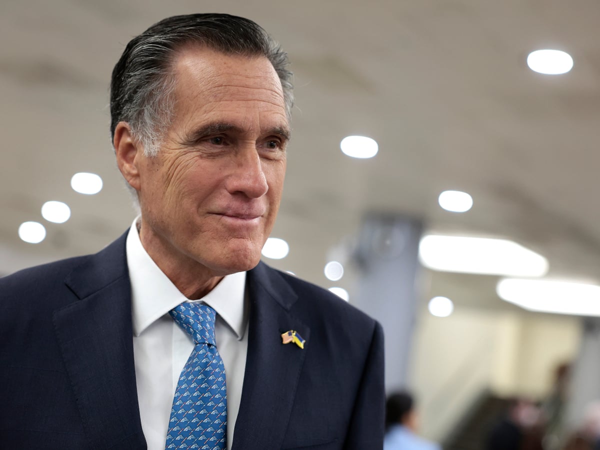 Joe must ditch 'woke advisers' to fix US economy, Mitt Romney | Mitt Romney | Guardian