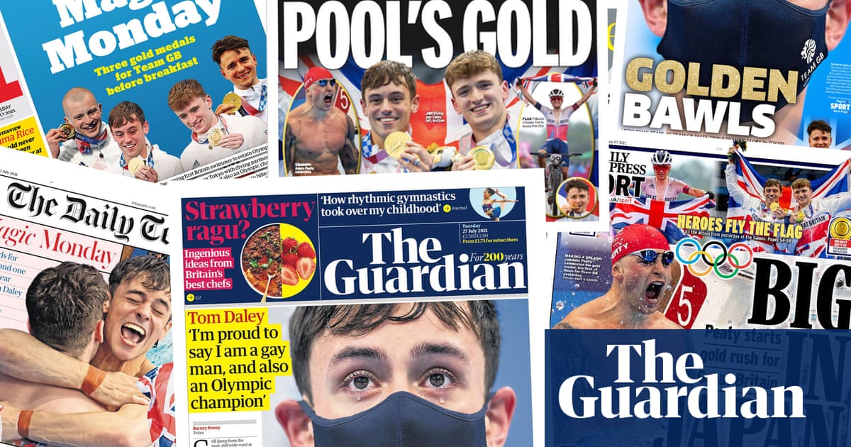 Magic Monday: how the papers celebrated Team GB’s Olympic glory