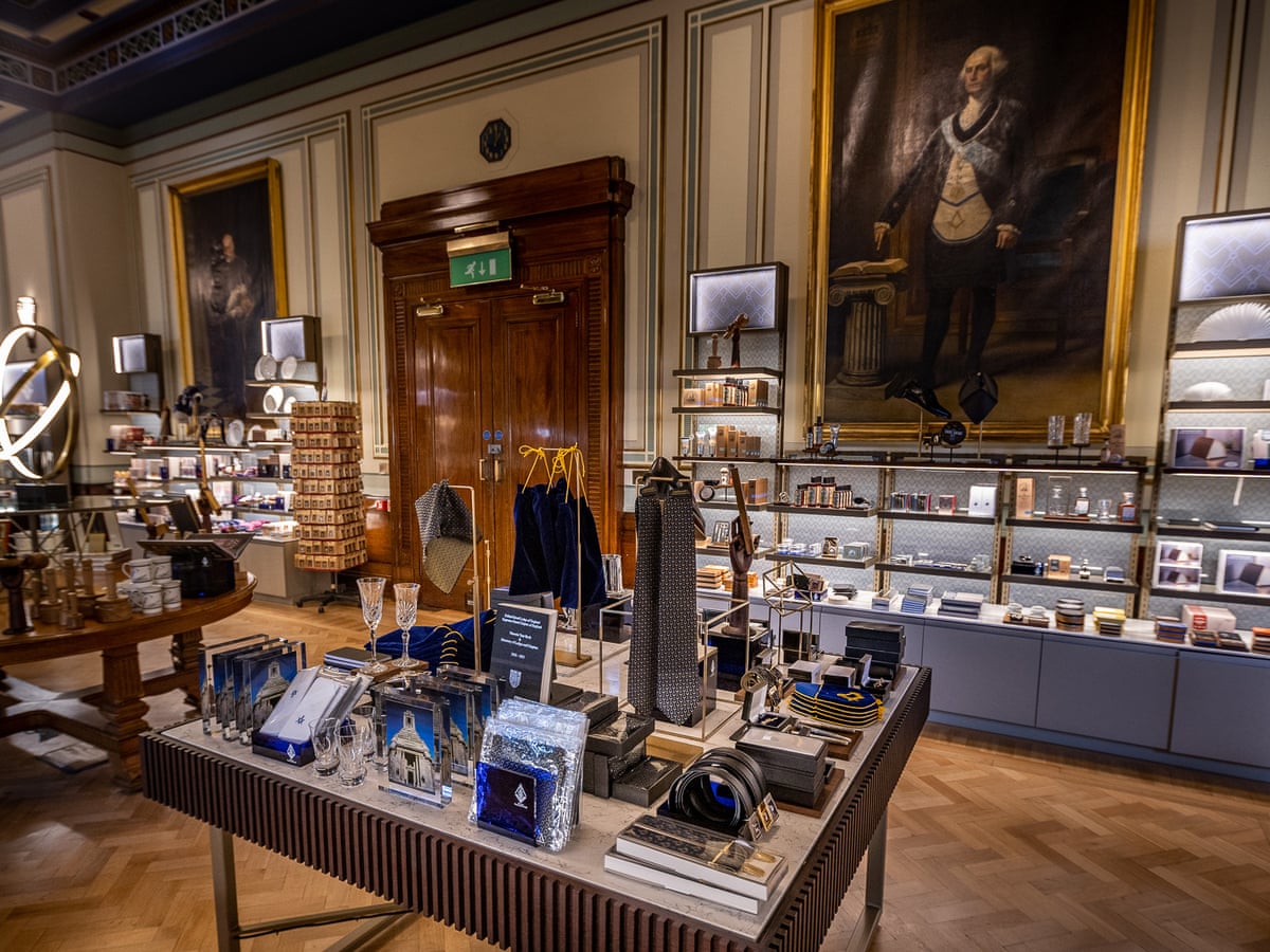 Something For Secret Santa The Freemasons Open A Gift Shop Freemasons The Guardian