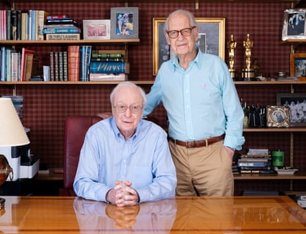 ‘We don’t look like we need help’ … Caine and Standing, standing.