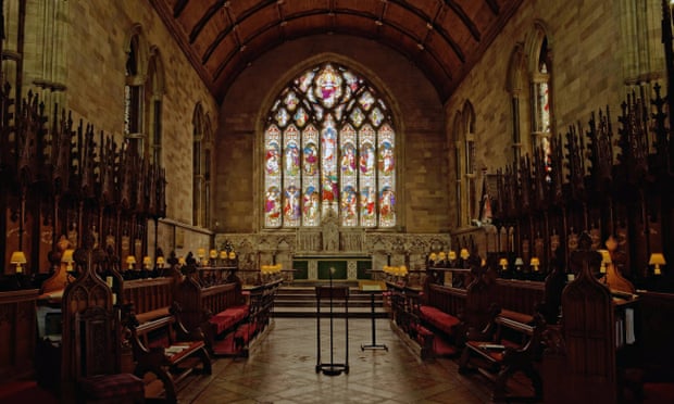 Interior of St Asaph Cathedral, Denbighshire