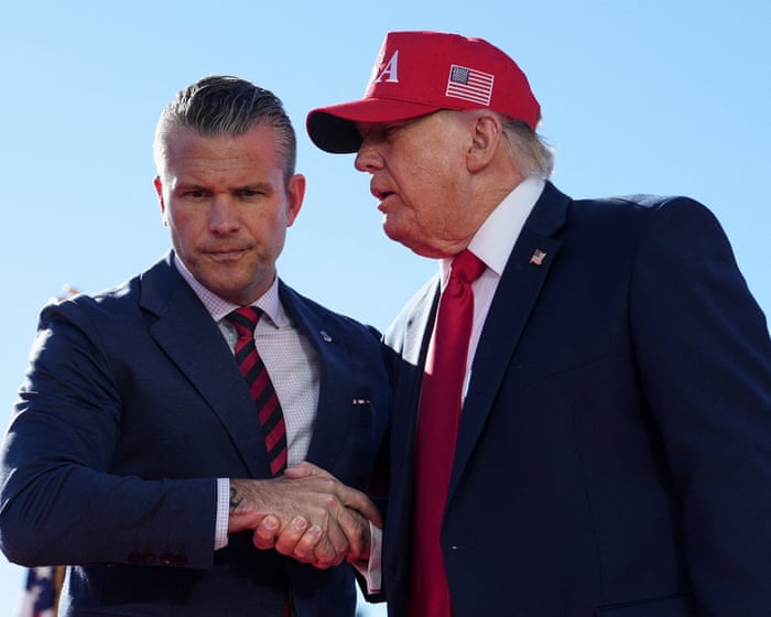Hegseth falsely claims Obama called 2009 Fort Hood attack ‘workplace violence’ – US politics live