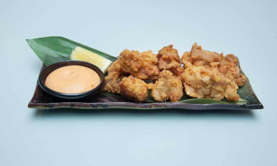 ‘Recently refreshed’ chicken karaage at Battersea’s Kibou restaurant.