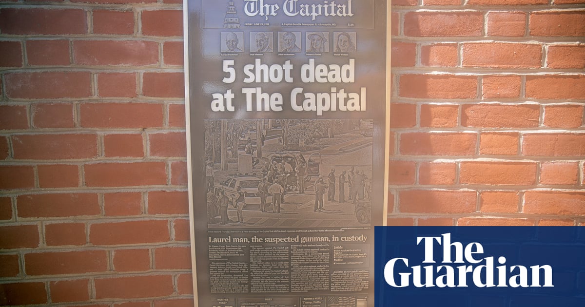 Maryland newspaper gunman gets five life sentences without parole – The Guardian