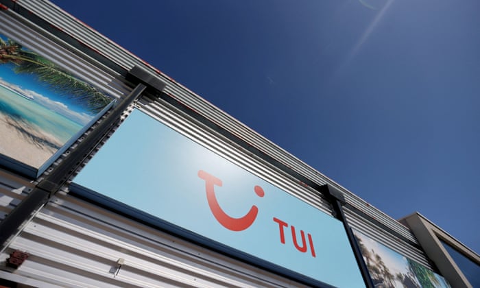 A TUI travel centre in Stoke-on-Trent, Britain.