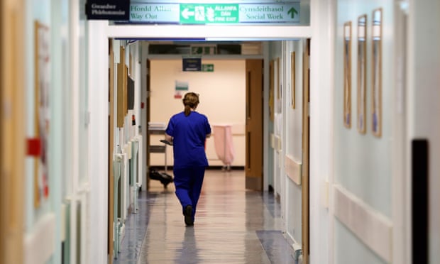 Nurse in a Cardiff hospital