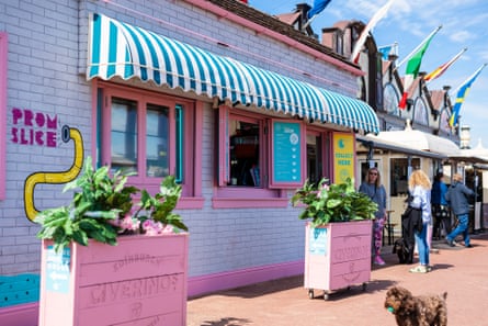 Civerinos pizzeria, on the Portobello waterfront, is a local institution