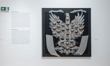 A work by the artist who will represent Poland at next year’s Venice Biennale, Ignacy Czwartos, on show at the Zachęta national art gallery.