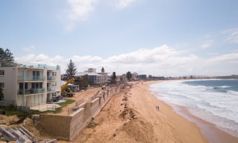 ‘Northern Beaches council approved the seawall after amalgamating a number of development applications from beachfront property owners – the same DA as you might use to build a carport.’