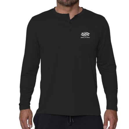 Selkirk Spring Owen Mens Matty Pickleball Henley Shirt