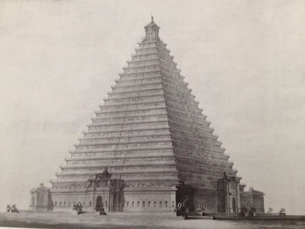 Pyramid proposed in Trafalgar Square