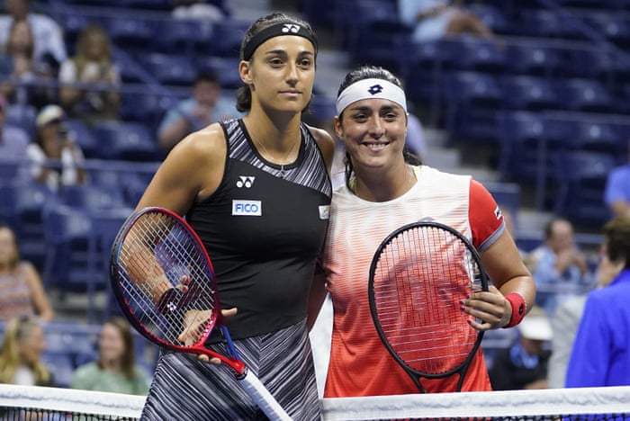 caroline garcia  ons jabeur  open tennis semi final