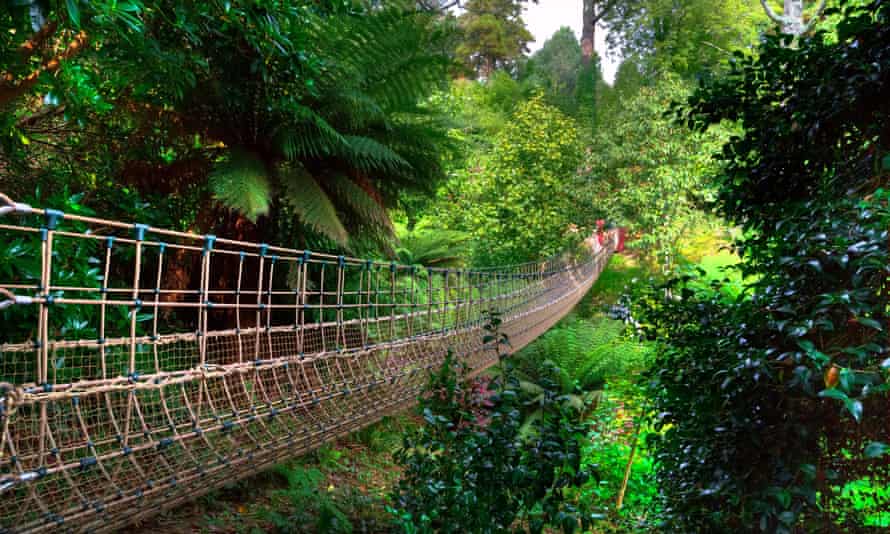 The Lost Gardens of Heligan, in Mevagissey, Cornwall.