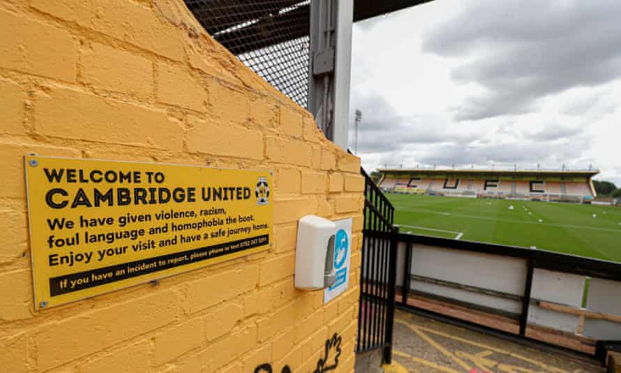 Cambridge’s Abbey Stadium, where Paul Barry first went in the 1970s.