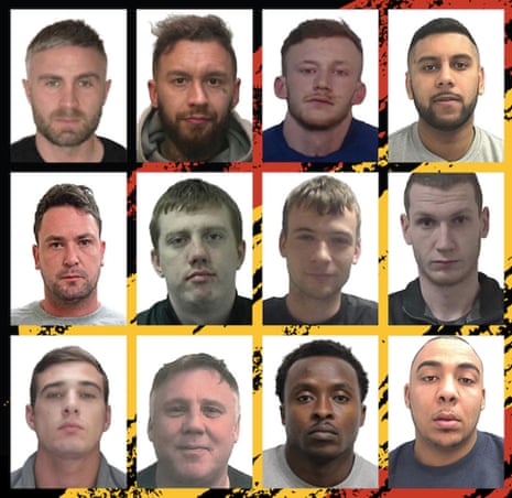 Pictures of the 12 suspects